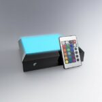 Grand Socle Format Carré Interactif pour éclairage trophée